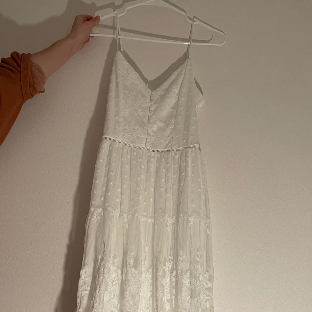 White RusttyDustty maxi dress